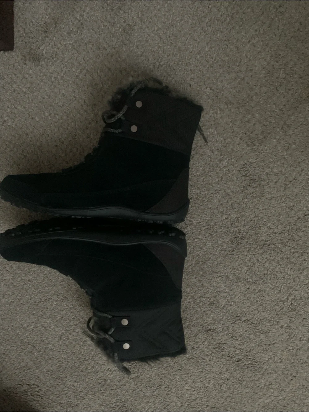 Columbia Minx Suede Women’s Winter Boots In Black